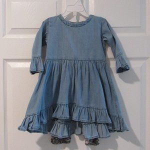 Toddler Girl's Ruffle Butts Outfit 2T/3T